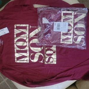 Mom and Son matching tshirts